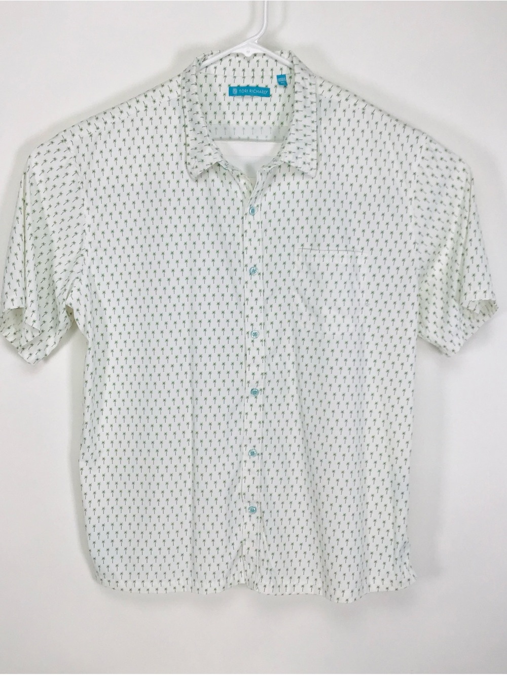 Tori Richard men’s short sleeve button down shirt XL